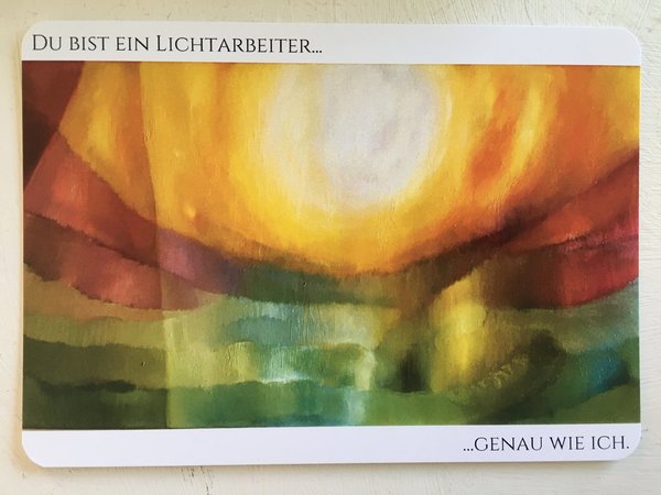Postkarte "Lichtarbeiter"